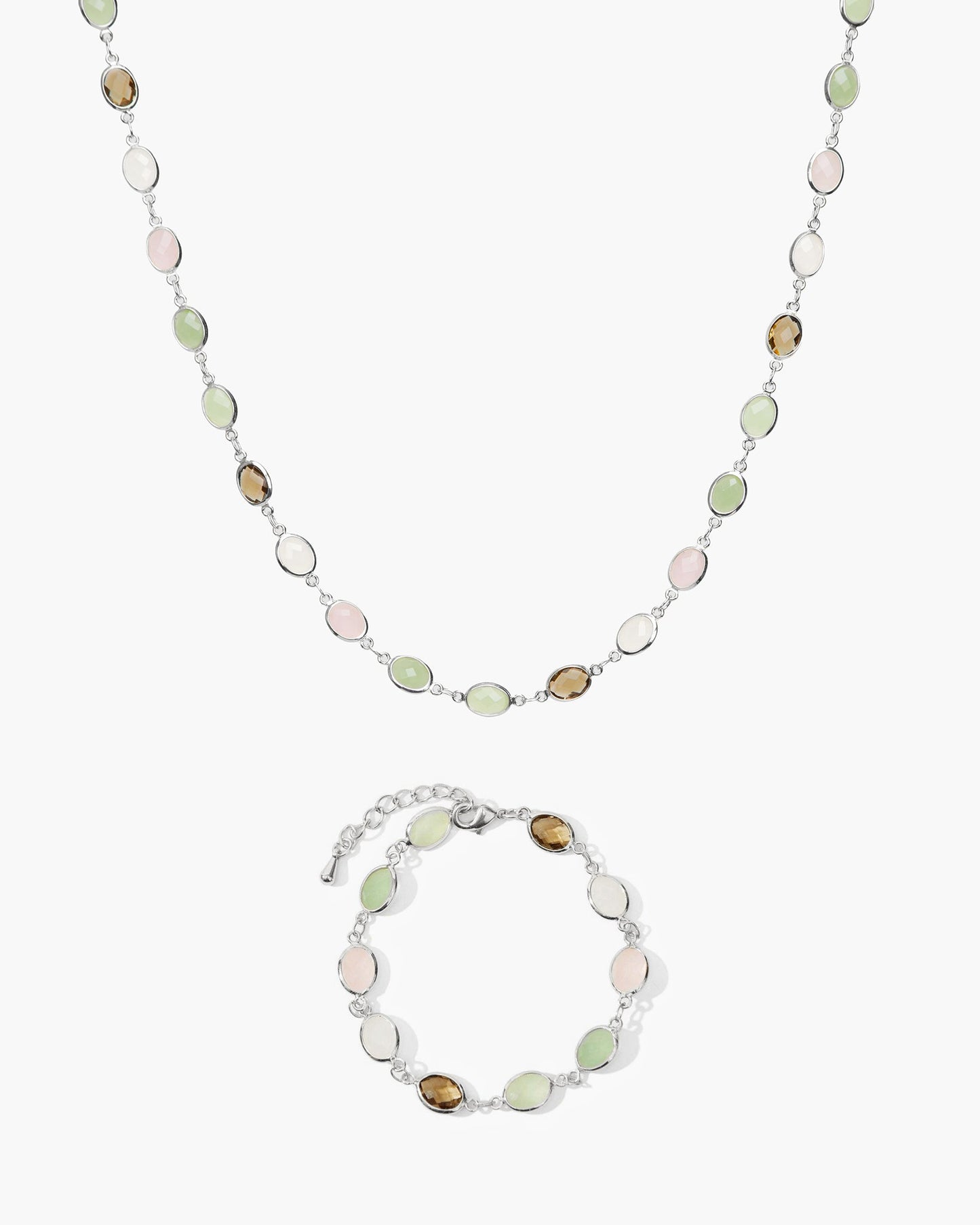 Whimsical Romance Stone Necklace