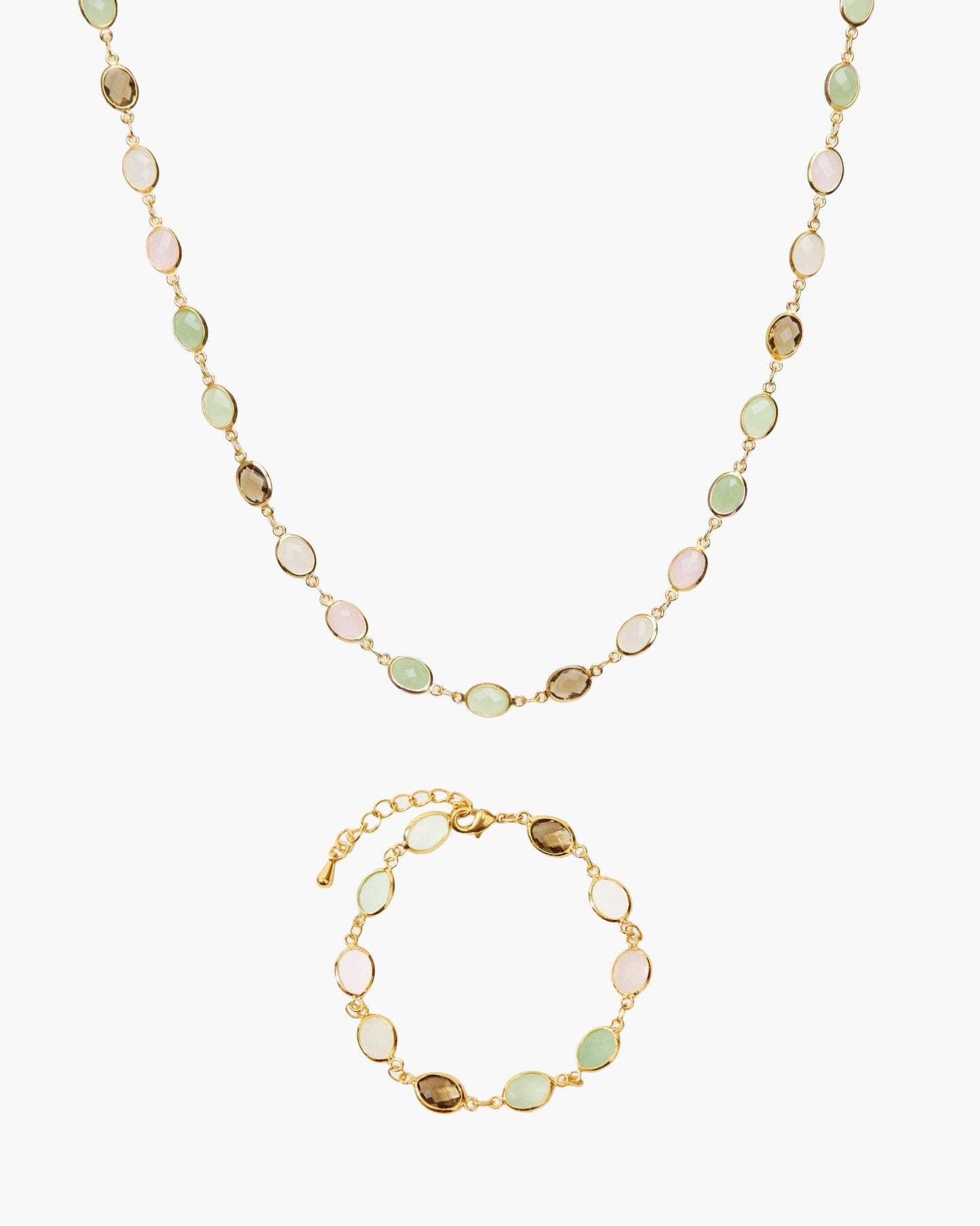 Whimsical Romance Stone Necklace