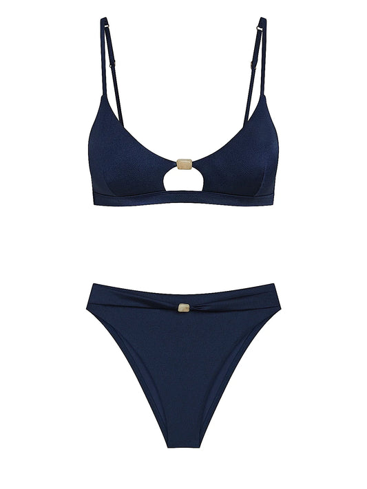 Terra Cut Out Bralette-Terra High Waist Bikini